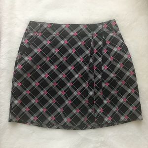 Lady Hagen Plaid Tennis Skort Size 2